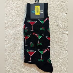 Happy Socks Men's Festive Cocktail Dress Socks